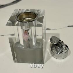 Vintage Reuge Dancing Couple Music Box Automaton With Lighter (watch Video)