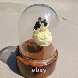 Vintage Reuge Dancing Love Couple Ballerina Music Box Automaton