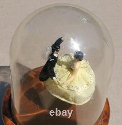 Vintage Reuge Dancing Love Couple Ballerina Music Box Automaton