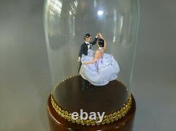 Vintage Reuge Dancing Love Couple Ballerina Music Box Automaton Watch The Video