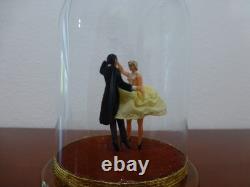 Vintage Reuge Dancing Love Couple Ballerina Music Box Automaton (watch Video)