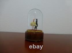 Vintage Reuge Dancing Love Couple Ballerina Music Box Automaton (watch Video)