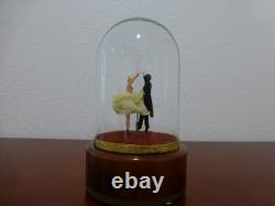 Vintage Reuge Dancing Love Couple Ballerina Music Box Automaton (watch Video)