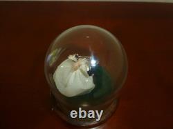 Vintage Reuge Dancing Wedding Love Couple Ballerina Music Box Automaton