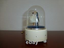 Vintage Reuge Dancing Wedding Love Couple Ballerina Music Box Automaton