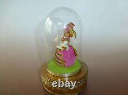 Vintage Reuge Danseur Louis Vuitton Dancing Ballerina Music Box Watch The Video