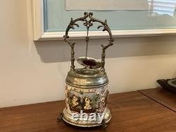 Vintage Reuge German Porcelain Cigarette Dispenser