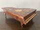 Vintage Reuge Grand Piano Wood Floral Inlay Music Jewelry Box Italy'Lady