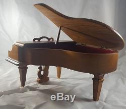 Vintage Reuge Grand Piano swiss musical movement La Polonaise chopin