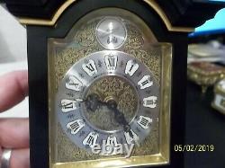 Vintage Reuge Grandfather Clock Music Box PLay's Moulin Rouge