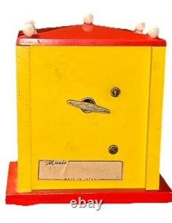 Vintage Reuge Japan Music Box Swiss Musical Movement Dancing Circus Clown Workin