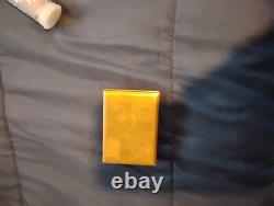 Vintage Reuge Miniature Music Box Musical Powder Compact Case Mother Pearl Rare