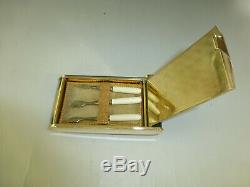 Vintage Reuge Miniature Music Box Powder Compact Fully Serviced (WATCH VIDEO)