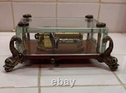 Vintage Reuge Music Box 2/36 Plays Viennese Life & Roses Of The South By Strauss