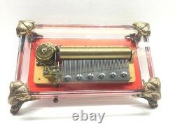Vintage Reuge Music Box Ch 3/72 Made In Switzerland (cmp039323)