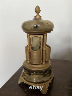 Vintage Reuge Music Box Cigarette Lipstick Holder Italy