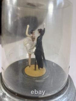 Vintage Reuge Music Box Dancing Couple 261 Tales of the Vienna Woods
