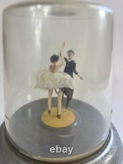 Vintage Reuge Music Box Dancing Couple 261 Tales of the Vienna Woods