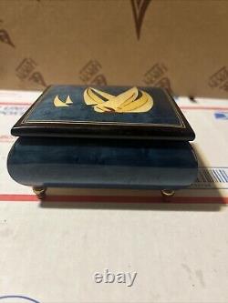 Vintage Reuge Music Box Italy Puttin On The Ritz Rear