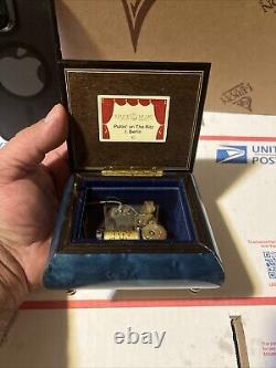 Vintage Reuge Music Box Italy Puttin On The Ritz Rear