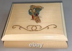 Vintage Reuge Music Box Lullaby J. Brahma Beatrix Potter Print