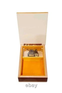 Vintage Reuge Music Box Made in Italy VOGUE- SEE DESCRIPTION Free Ship