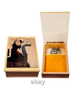 Vintage Reuge Music Box Made in Italy VOGUE- SEE DESCRIPTION Free Ship
