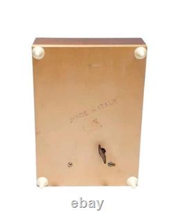 Vintage Reuge Music Box Made in Italy VOGUE- SEE DESCRIPTION Free Ship