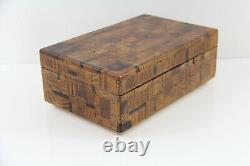 Vintage Reuge Music Box New England Wood Konvalinka Working Beautiful Decor