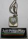Vintage Reuge Music Box Pendant Necklace Mary Religious Gold Tone