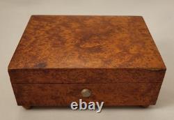 Vintage Reuge Music Box Switzerland Moulin Rouge / Swedish Rhapsody Working