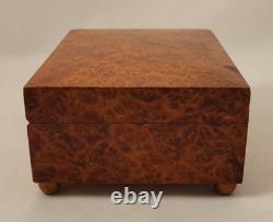 Vintage Reuge Music Box Switzerland Moulin Rouge / Swedish Rhapsody Working