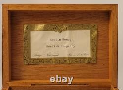 Vintage Reuge Music Box Switzerland Moulin Rouge / Swedish Rhapsody Working