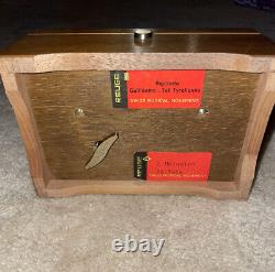 Vintage Reuge Music Box Verdi/Rossini Switzerland Works/Tested