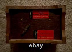 Vintage Reuge Music Box Verdi/Rossini Switzerland Works/Tested