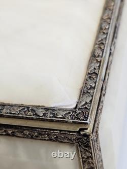 Vintage Reuge Music Box With Dolphin Feet Made In Italy Swiss Musical Movement