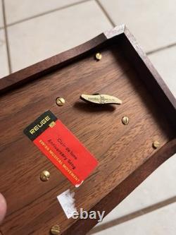 Vintage Reuge Music Box switzerland Clair de lune Anniversary Song