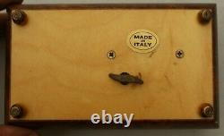 Vintage Reuge Music & Jewelry Box Handmade Italian Unchained Melody A. North
