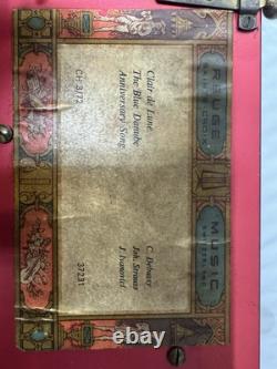 Vintage Reuge Music Sainte-Croix Switzerland CH 3/72 # 37231