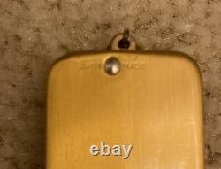 Vintage Reuge Musical Box Keychain With Swiss Made Miniature Brass