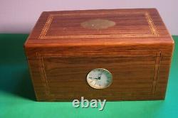 Vintage Reuge Musical Box With A Clock With Swiss Musical Movement, L-f106