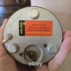 Vintage Reuge Musical Dancing Ballerina Automation Works (Request Video)