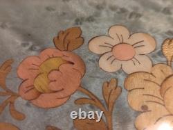 Vintage Reuge Musical Jewelry Box Wooden Swiss Movement Italy Art