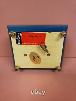 Vintage Reuge Nautical Theme Music Box (Harbor Lights)