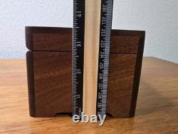 Vintage Reuge Saint-Croix Wooden Music Box 3/72 Plays Mozart Swiss Made Hear