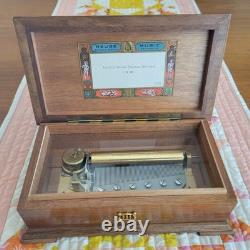 Vintage Reuge Sainte Croix 3/72 Switzerland Music Box Lara's Theme Dr Zhivago