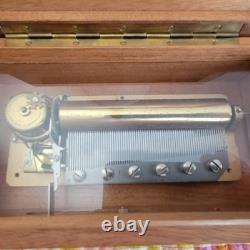 Vintage Reuge Sainte Croix 3/72 Switzerland Music Box Lara's Theme Dr Zhivago