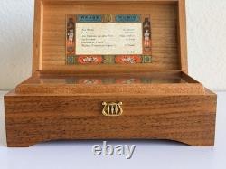 Vintage Reuge Sainte-Croix 6/41 Swiss Music Box Plays Ave Maria + 5 Works