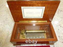 Vintage Reuge Sainte Croix 72 Keys Music Box 3 Songs Tschaikovsky Nutcracker