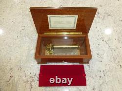 Vintage Reuge Sainte Croix 72 Keys Music Box 3 Songs Tschaikovsky Nutcracker